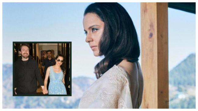 Kangana Ranaut with Mystery Man