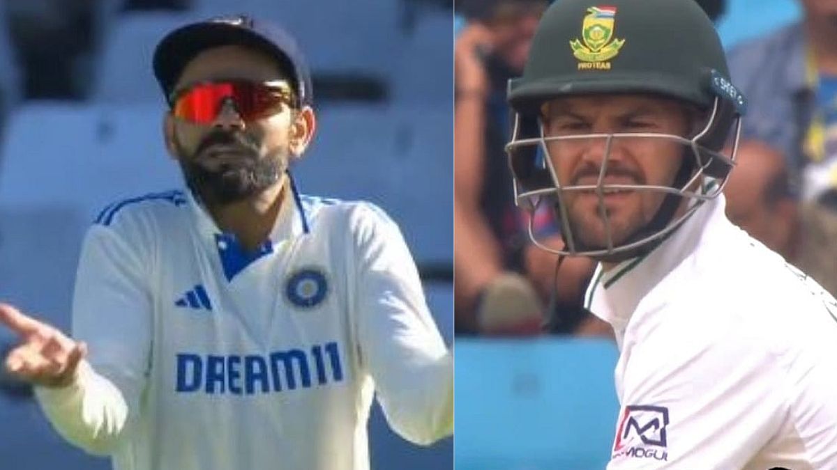 Aiden Markram angry virat kohli bail-swapping-act again India vs South Africa 2nd Test