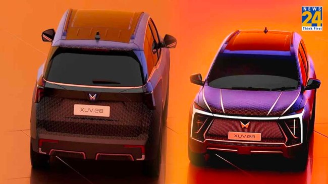 mahindra xuv.e8 is electric ev car