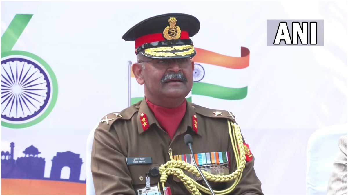 Major General Sumit Mehta