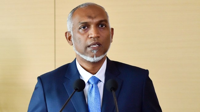 Maldives President Mohamed Muizzu