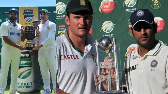 Rohit Sharma Equals MS Dhoni Test Series Draw South Africa Only Asian Captain to Win in Capetown