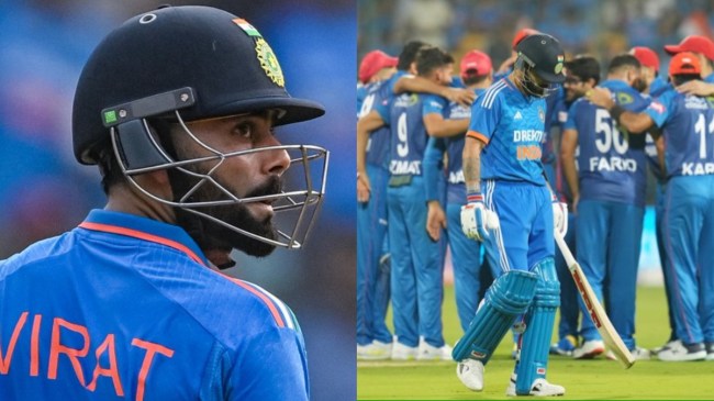 Virat Kohli First Ever Golden Duck in T20 International IND vs AFG Bengaluru Virat Kohli First Ever Golden Duck in T20 International IND vs AFG Bengaluru