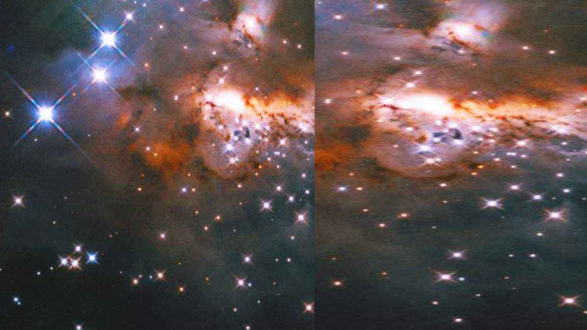 NASA ने दुनिया को दिखाया स्पेस का Snowman, खूबसूरत तस्वीर Internet पर वायरल