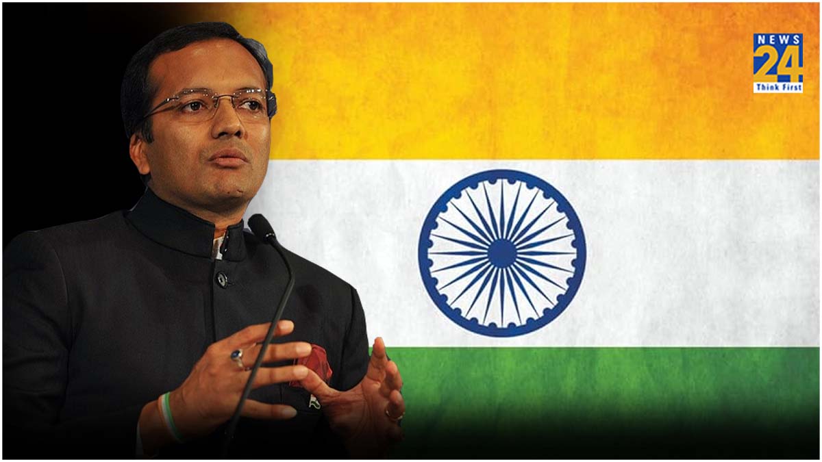 Businessman Naveen Jindal on Tiranga