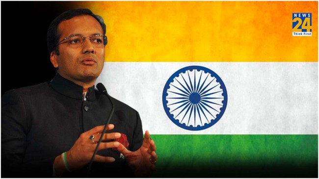 Businessman Naveen Jindal on Tiranga