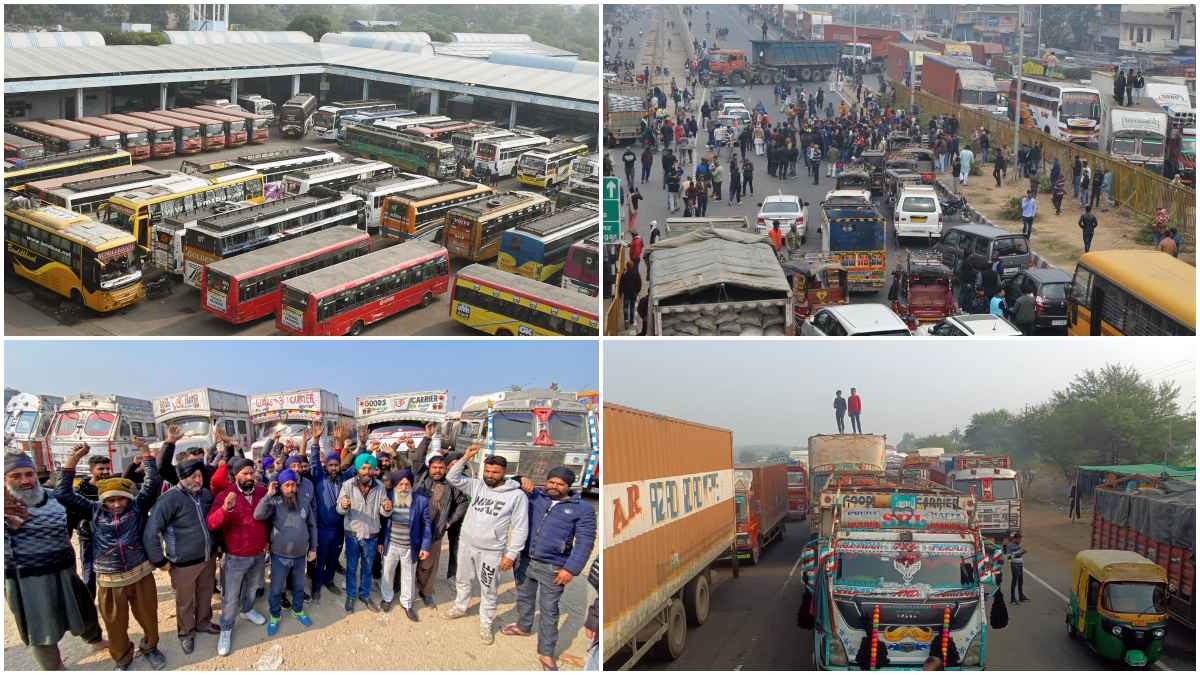 Protest against new Hit and Run law