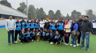 Punjab Girls Hockey team won the Gold Medal of 67th National School Games