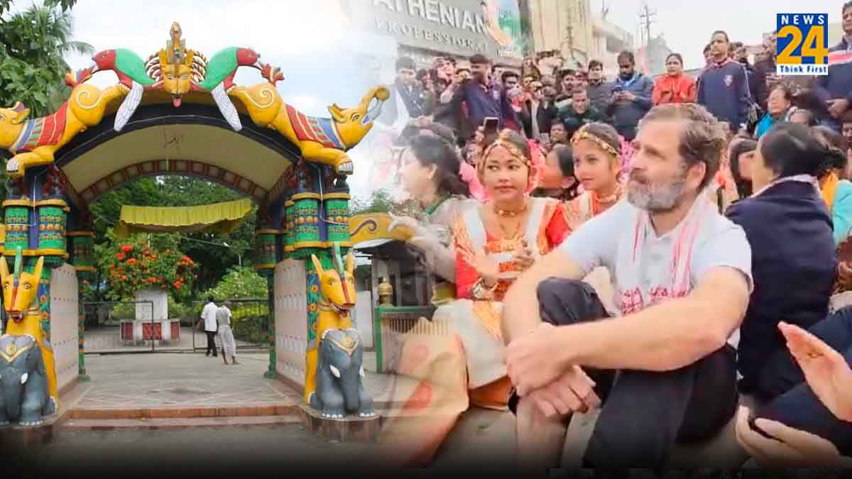 Batadrava Satra Assam Temple Rahul Gandhi