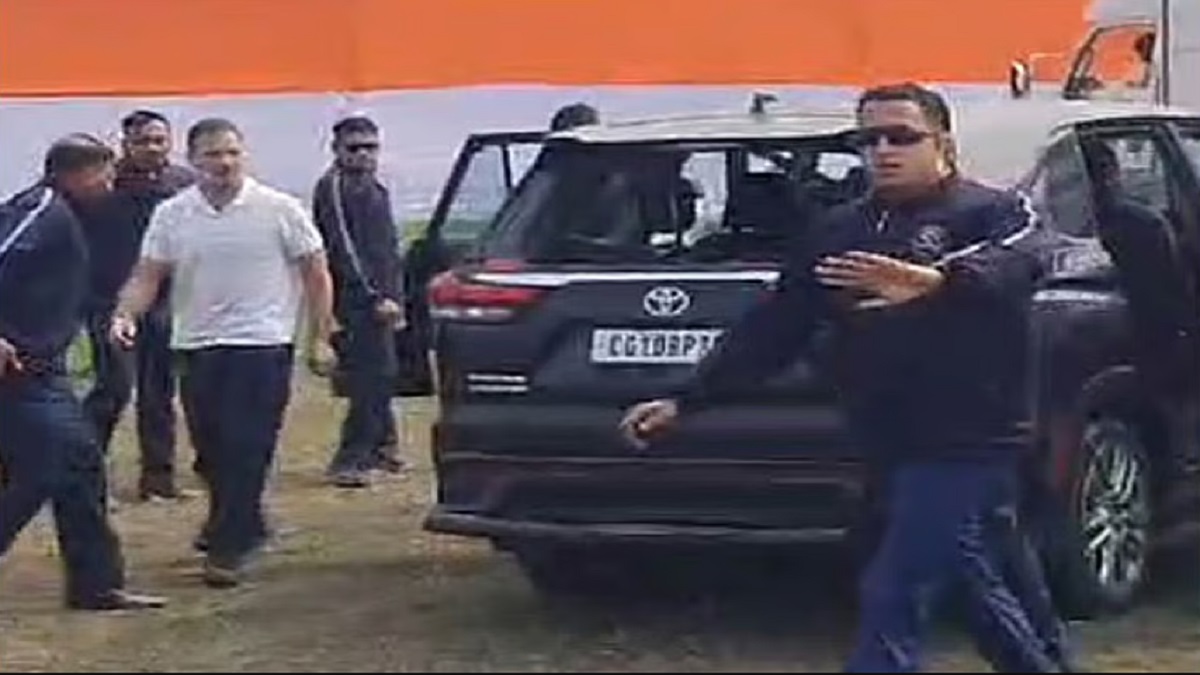 Rahul Gandhi Car Alleged Attack