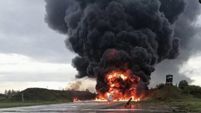 Russian Military Plane Crashes