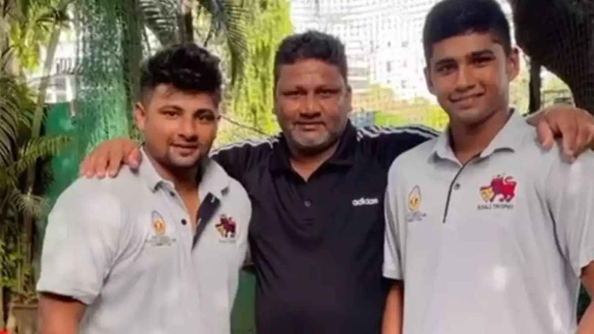 sarfaraz khan entry team squad sarfaraz khan father reaction