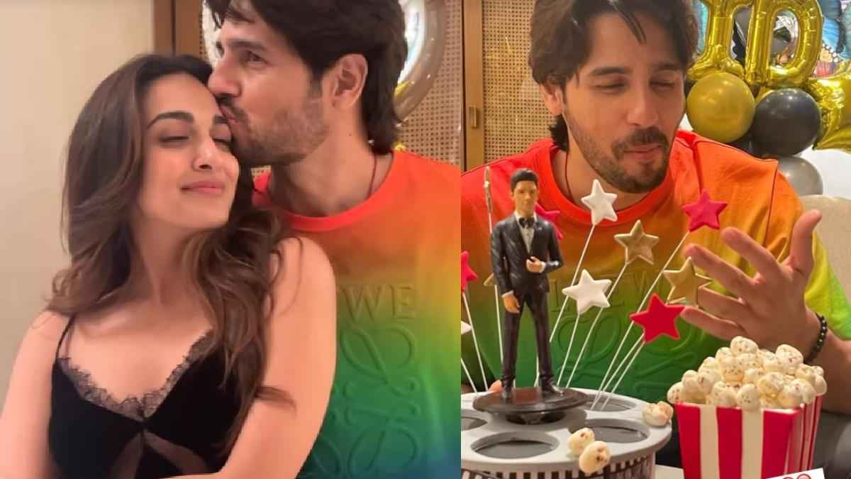 Sidharth Malhotra की बर्थडे पार्टी से अनसीन तस्वीरें Viral, Kiara ने दिया रोमांटिक गिफ्ट