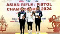 Sift Kaur Samra gold silver medal asian championship 2024