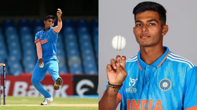 рднрд╛рд░рддреАрдп рдЯреАрдо рдХреЛ рдорд┐рд▓рд╛ рдирдпрд╛ тАШSwing MasterтАЩ, рдЬрд╛рдиреЗрдВ рдХреМрди рд╣реИрдВ рд░рд╛рдЬ рд▓рд┐рдВрдмрд╛рдиреА; U19 рд╡рд░реНрд▓реНрдб рдХрдк рдореЗрдВ рдордЪрд╛рдпрд╛ рдзрдорд╛рд▓ Indian team New Swing Master Raj Limbani Inswing bowling