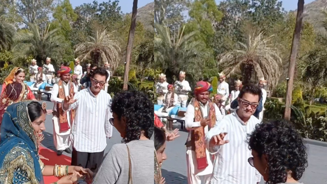Aamir Khan Dances On Ira Khan Wedding
