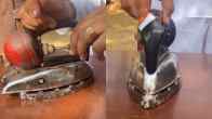 Viral Video kerosene iron