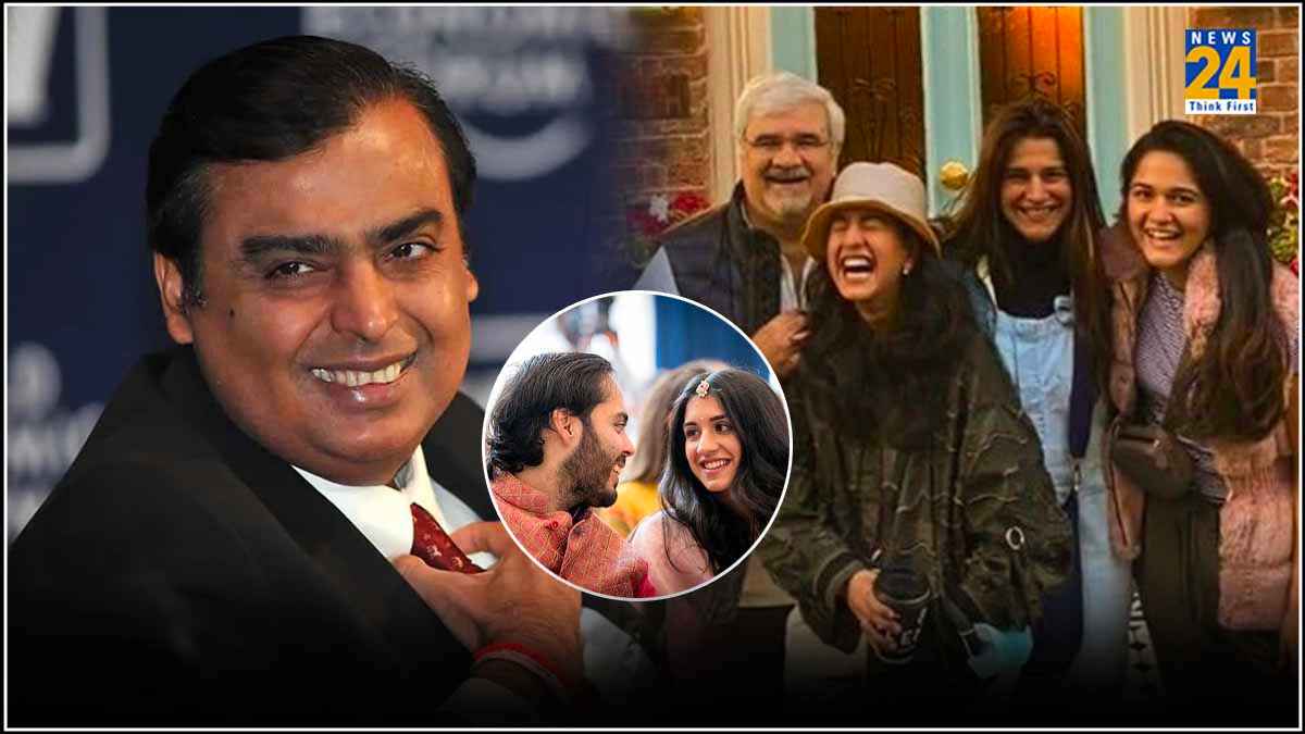 who is viren merchant father of radhika merchant
