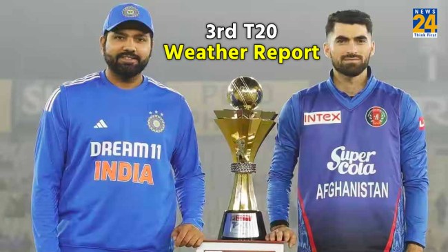 Weather Report India vs Afghanistan IMD Weather Report Chinnaswamy Stadium