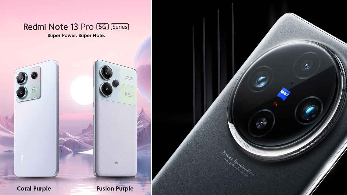 Vivo X100 Series or Redmi Note 13 Series launch Live