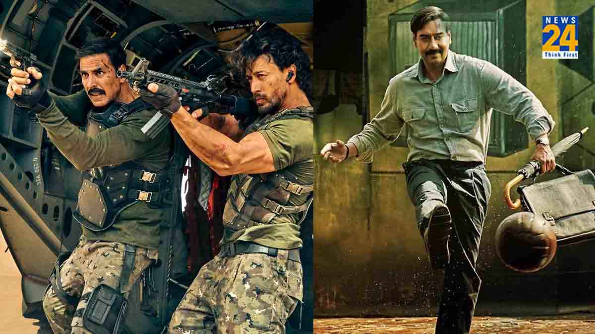 ईद पर अजय देवगन और अक्षय-टाइगर के बीच होगा क्लैश, तैयार हुआ 'मैदान'