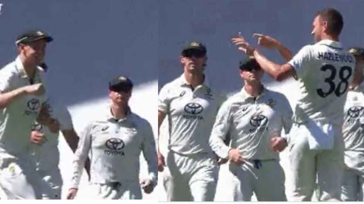 cameron green covid positive josh Hazlewood shoos away reaction