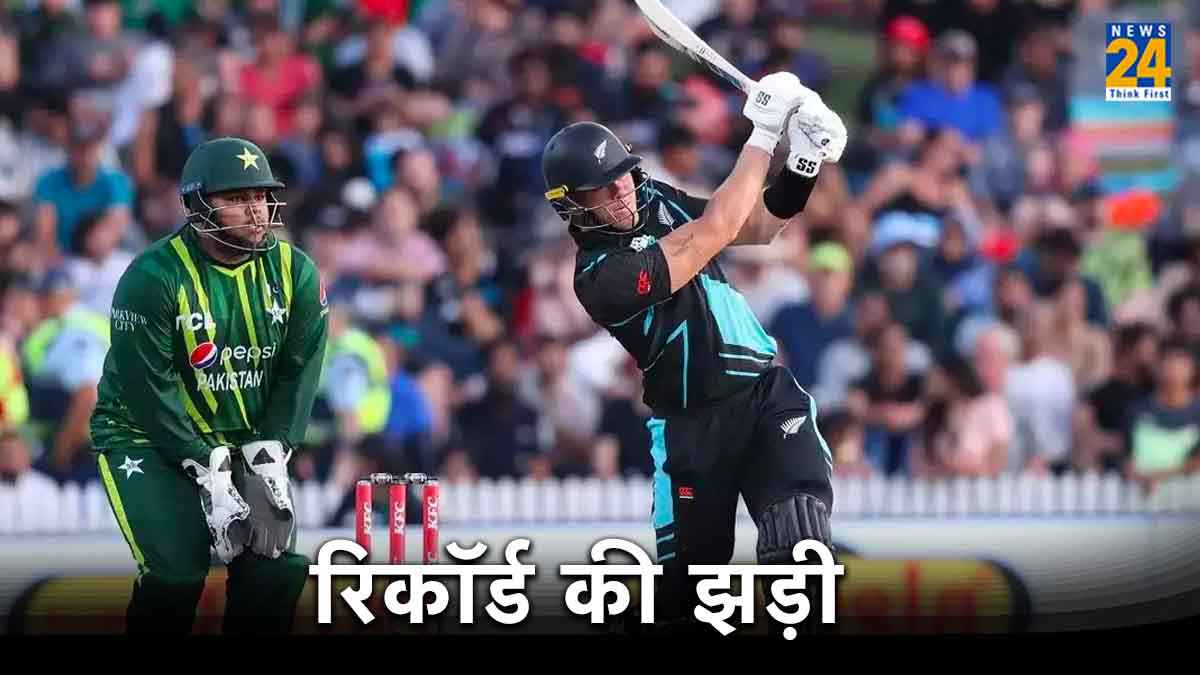 डुनेडिन में आया फिन एलन नाम का बवंडर, 16 छक्के और 5 चौके, कई रिकॉर्ड किए अपने नाम