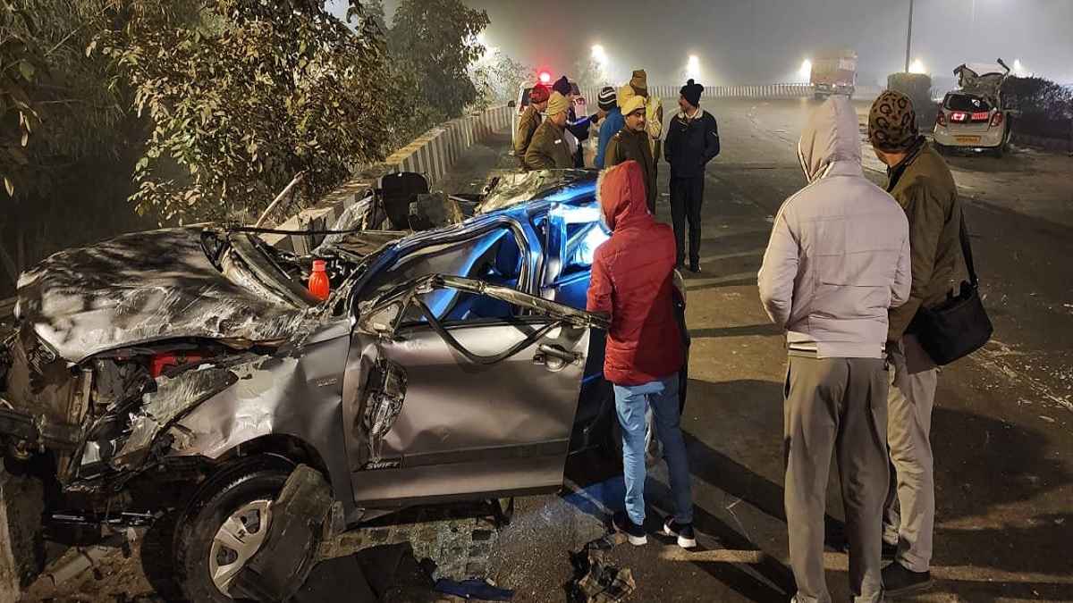 कोहरे का कहर: दिल्ली में हादसे से एक मौत, ग्रेटर नोएडा हाइवे पर कई गाड़ियां भिड़ीं