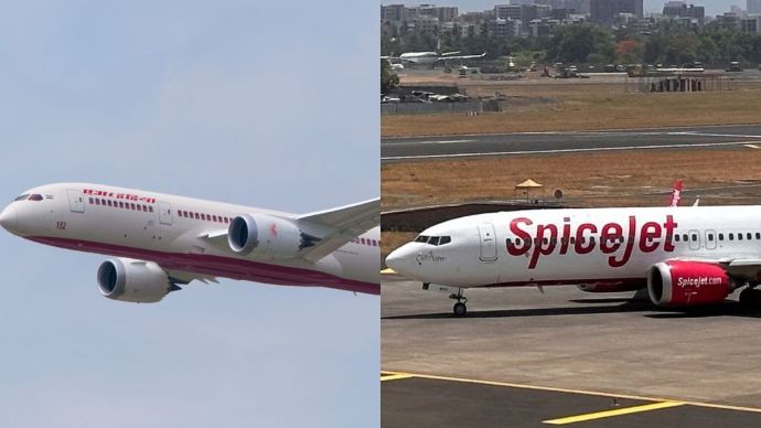 dgca notice to air india spicejet