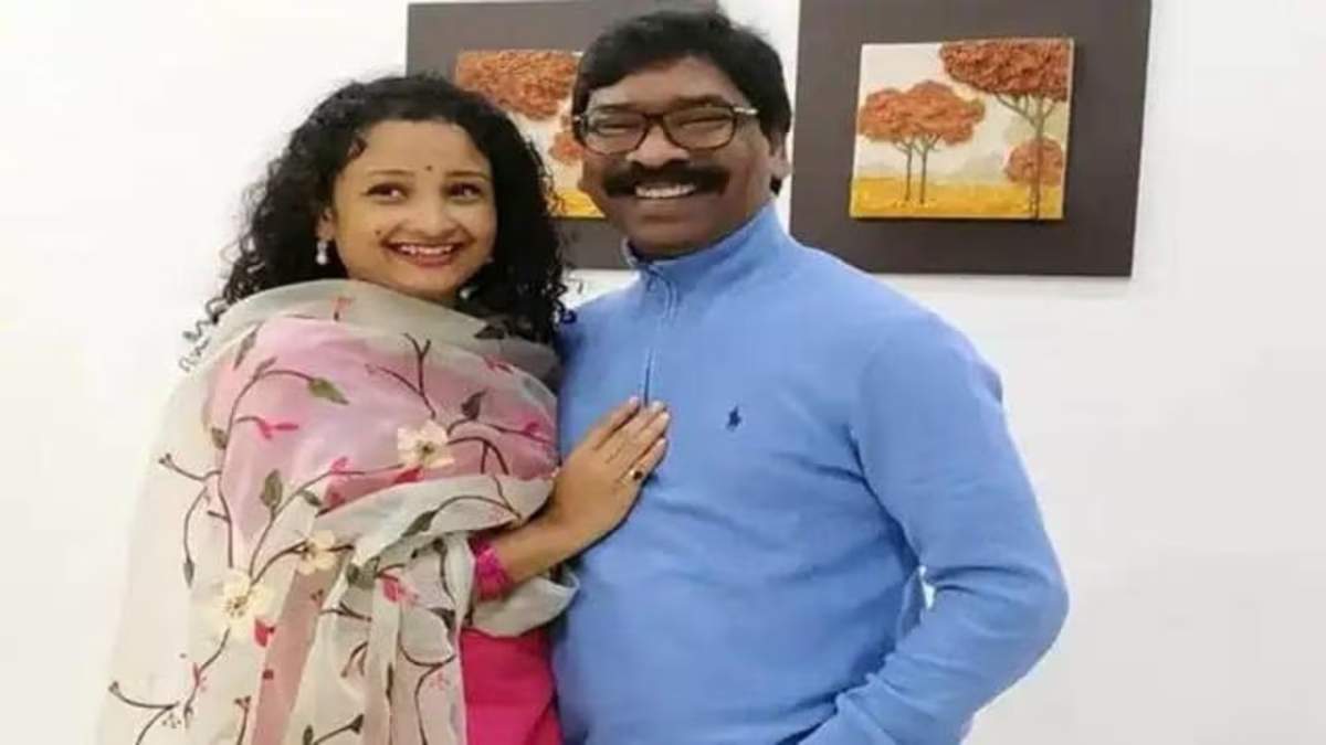 hemant soren with wife