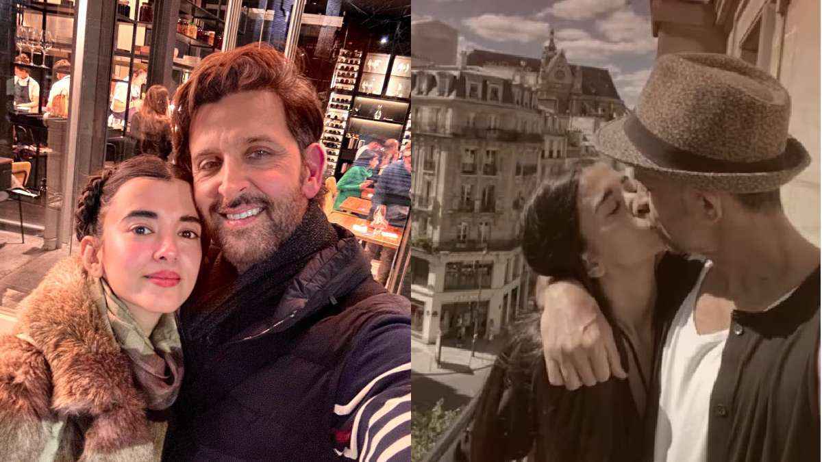 Hrithik Roshan और Saba Azad का लिप लॉक वीडियो वायरल, देख याद आ सकती है Katrina!