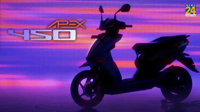 Ather 450 Apex Ather 450 Apex launched Pre-booking open Ather scooters ev scooters scooters under 1.50 lakhs