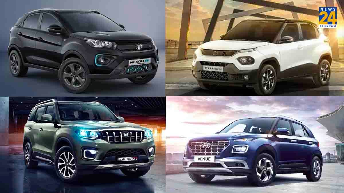 Best selling SUV Cars in December 2023 Tata Nexon Maruti Dzire tata punch tata cars suv cars cars under 10 lakhs