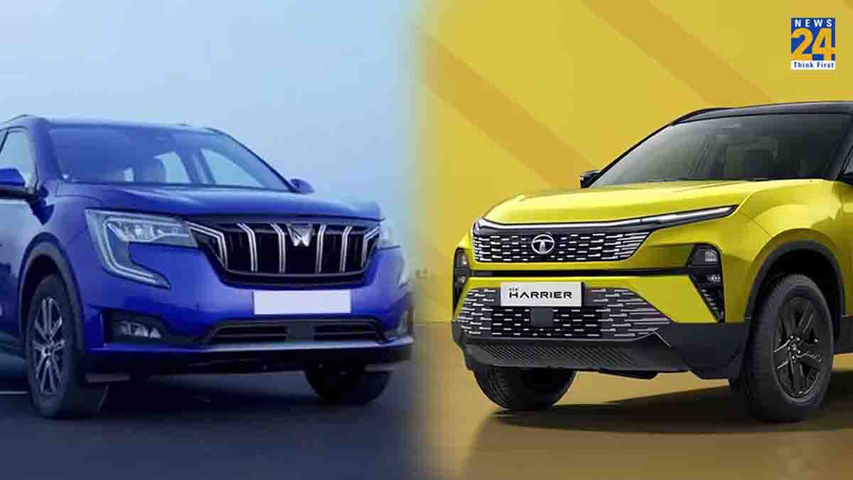 Tata Harrier Mahindra XUV 700 SUV cars cars under 15 lakhs Diesel cars Tata Harrier price Mahindra XUV 700 mileage Mahindra cars auto news