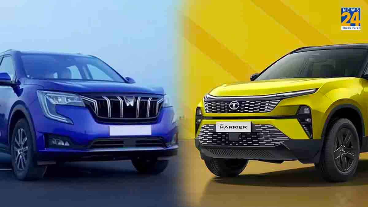 Tata Harrier Mahindra XUV 700 SUV cars cars under 15 lakhs Diesel cars Tata Harrier price Mahindra XUV 700 mileage Mahindra cars auto news