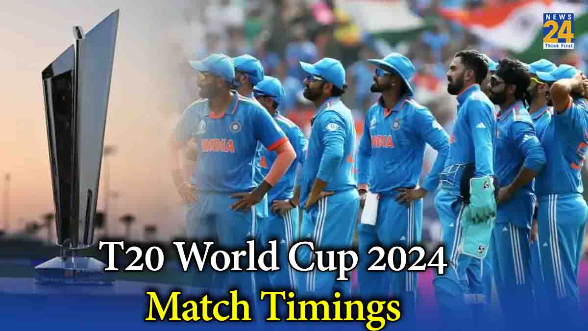 T20 World Cup 2024 Team India Match Timings Full Details IND vs PAK Match Date And Time