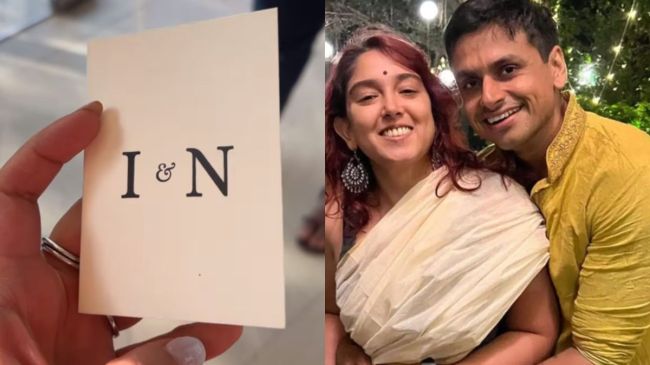ira khan nupur shikhare wedding invitation