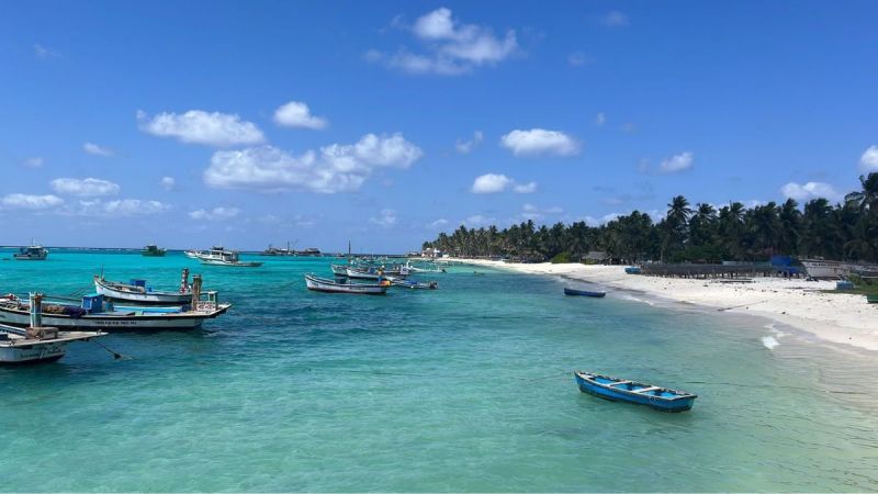 israel shares lakshadweep photos