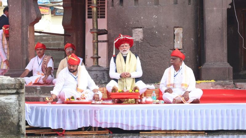 pm modi nasik ram mandir rituals