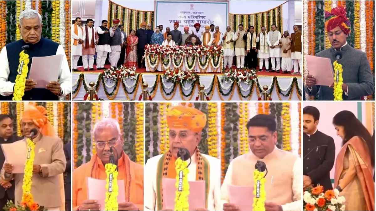 राजस्थान के मंत्रियों में विभागों का बंटवारा, जानें किस मंत्री को मिला कौन-सा मंत्रालय?