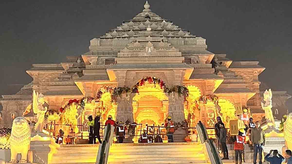 Ram Mandir Inauguration Prana Pratistha in Ayodhya