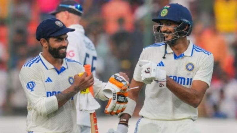 ravindra jadeja hamstring injury scare India vs England 1st test hyderabad