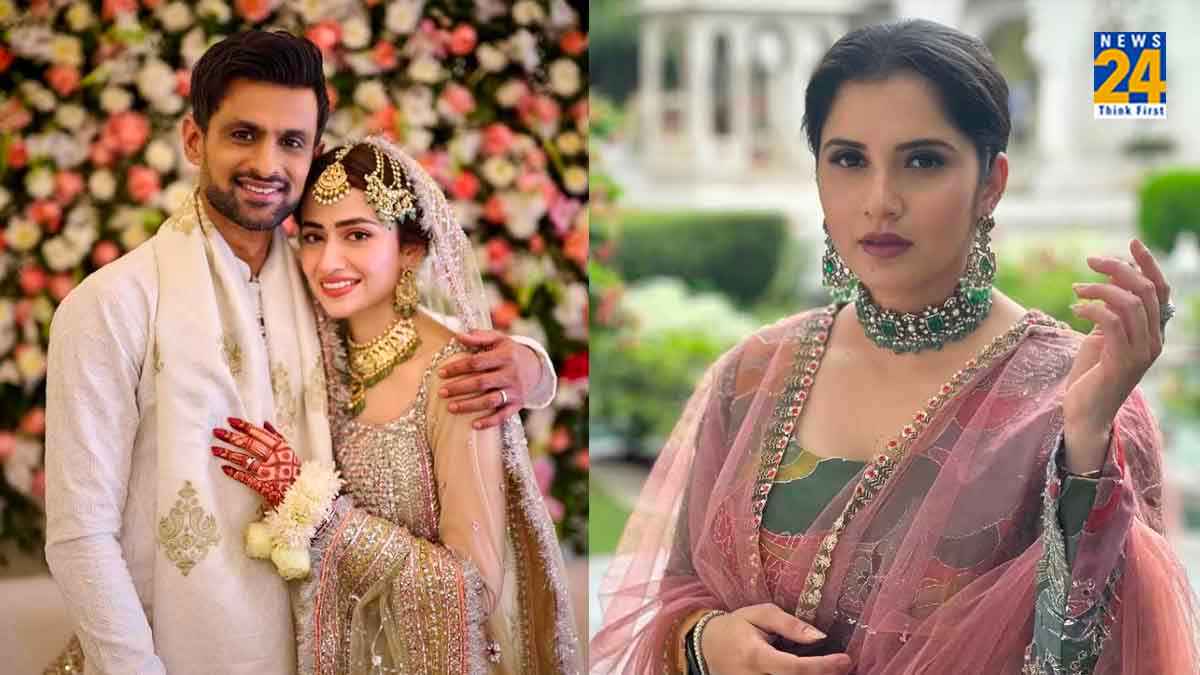 Sania Mirza, Shoaib Malik, Sana Javed