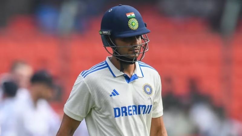 shubman gill poor performance hyderabad test