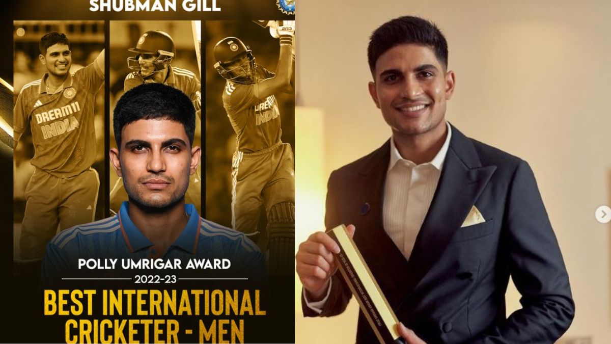 BCCI Awards 2024 shubman gill reaction after win best international cricketer