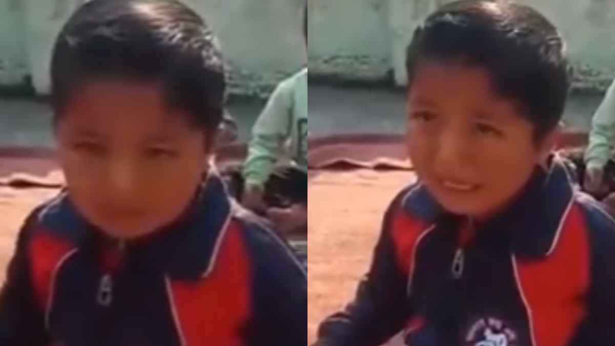 टीचर से ऐसा क्या बोला गया बच्चा कि हैरत में पड़े लोग, वायरल हो रहा है वीडियो