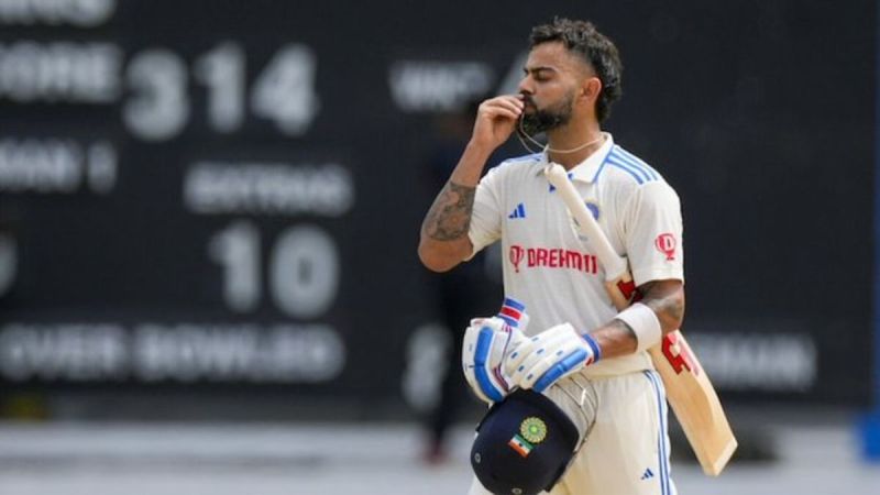 IND vs ENG Virat Kohli Test Record 9 runs Away