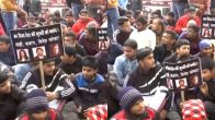wrestlers protest at delhi jantar mantar