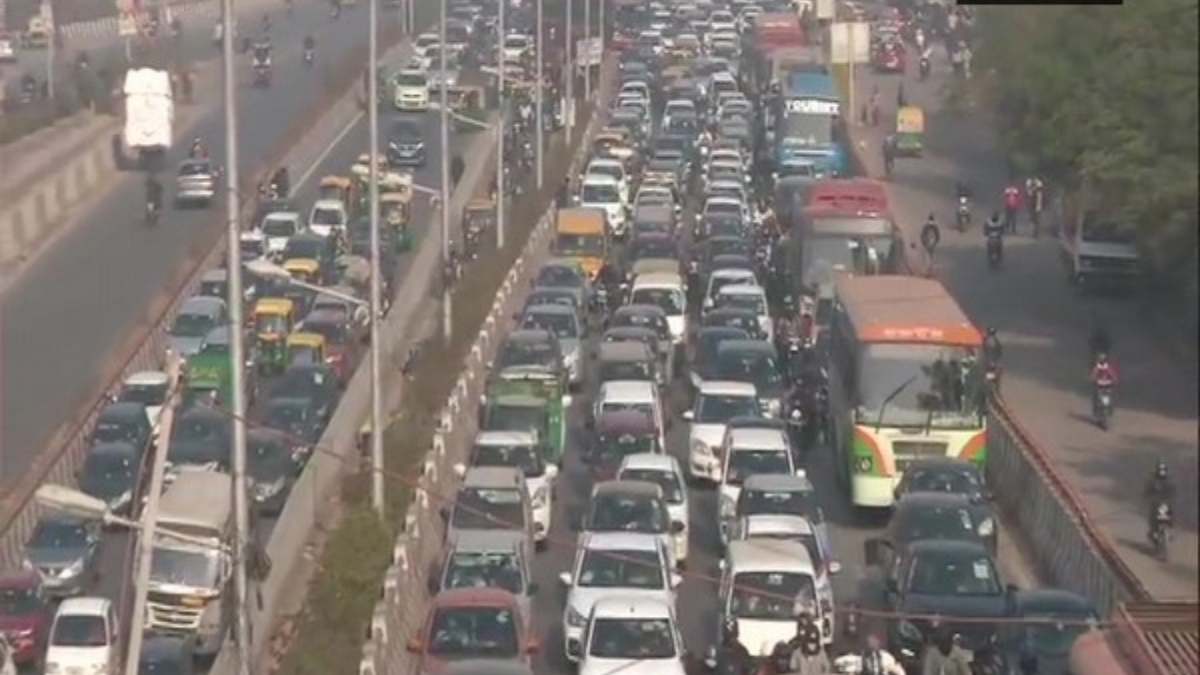 Bengaluru Pune traffic jam