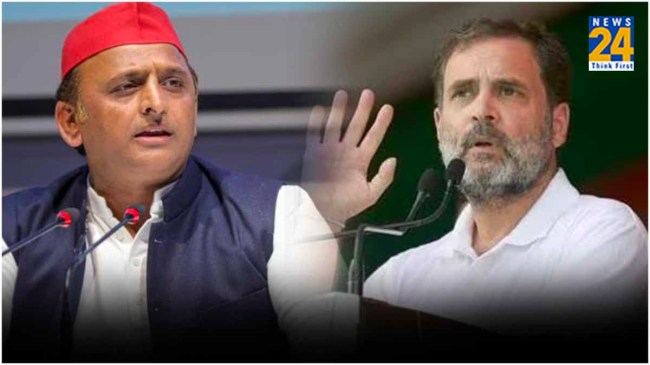 Akhilesh Yadav and Rahul Gandhi